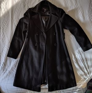 Black Moda International Pea Coat